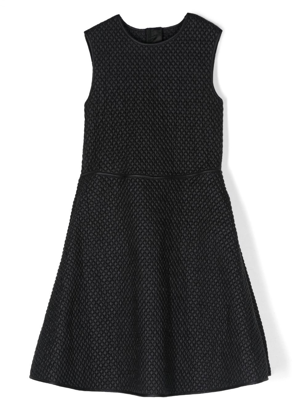 Moncler Enfant quilted sleeveless dress - Black von Moncler Enfant