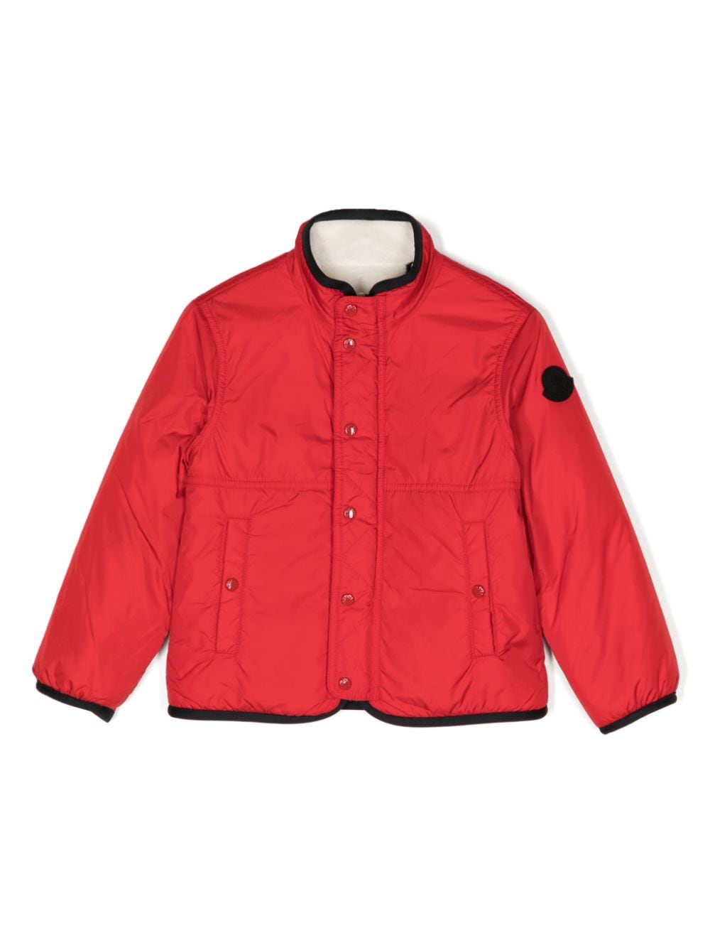 Moncler Enfant reversible padded shirt jacket - Red von Moncler Enfant