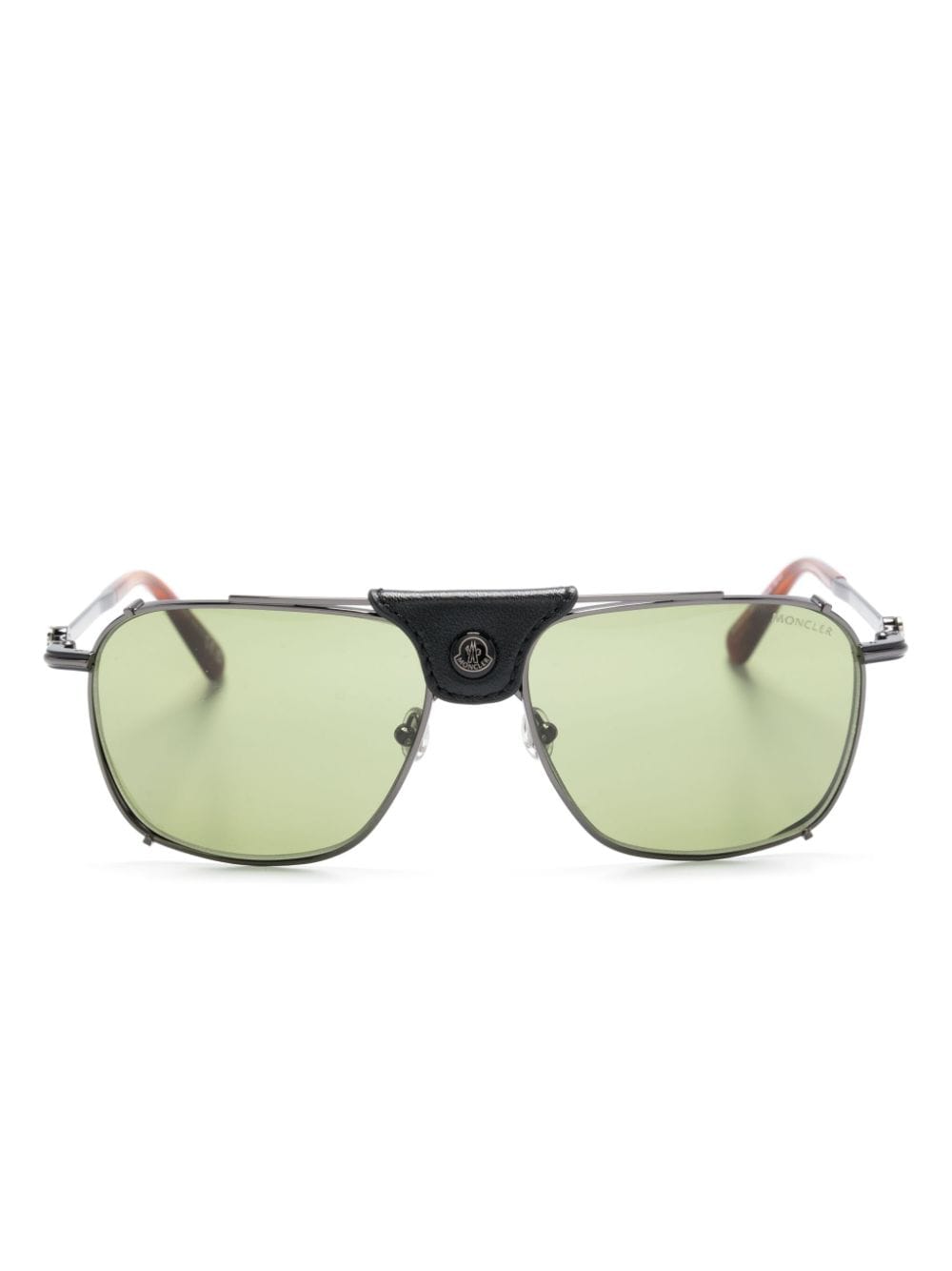 Moncler Eyewear Gatiion navigator-frame sunglasses - Black von Moncler Eyewear