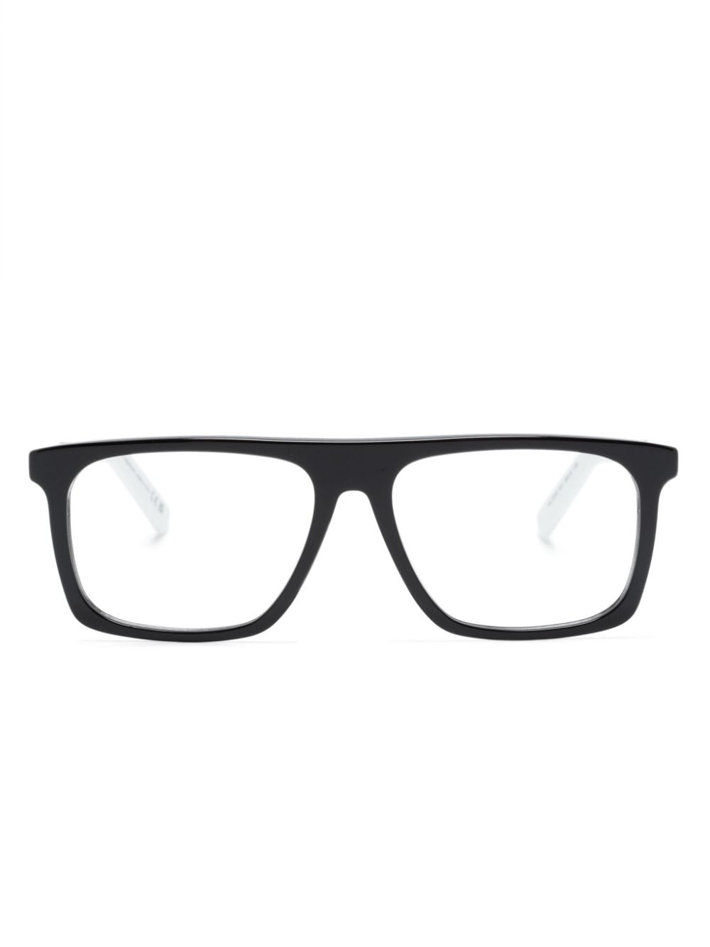 Moncler Eyewear ML5206 021 square glasses - Black von Moncler Eyewear