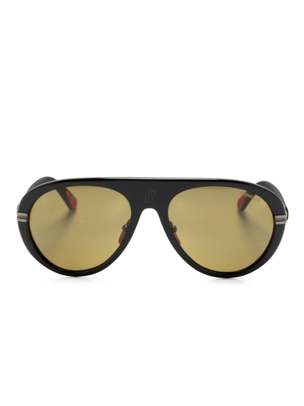 Moncler Eyewear pilot-frame sunglasses - Black von Moncler Eyewear