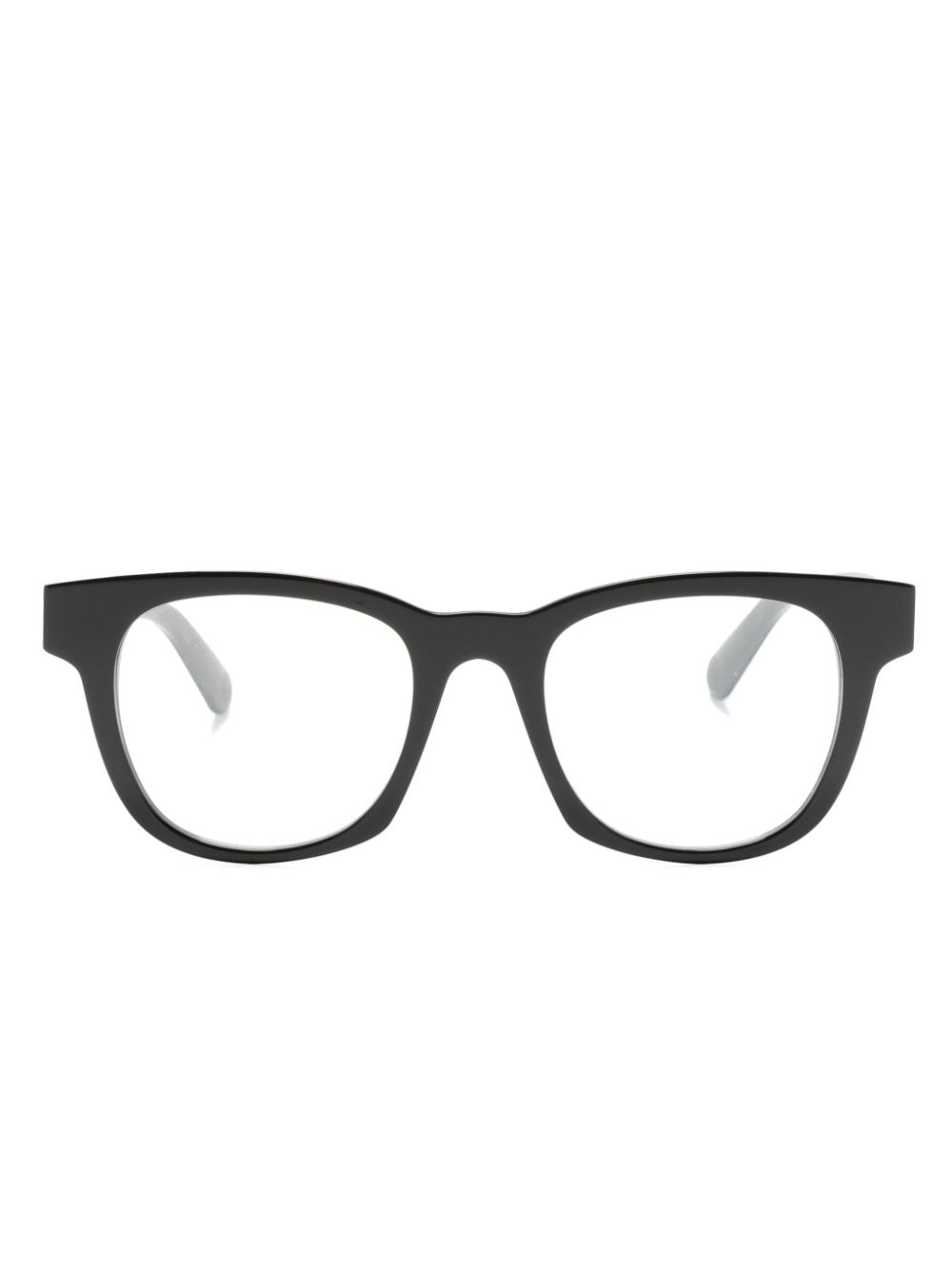 Moncler Eyewear wayfarer-frame glasses - Black von Moncler Eyewear