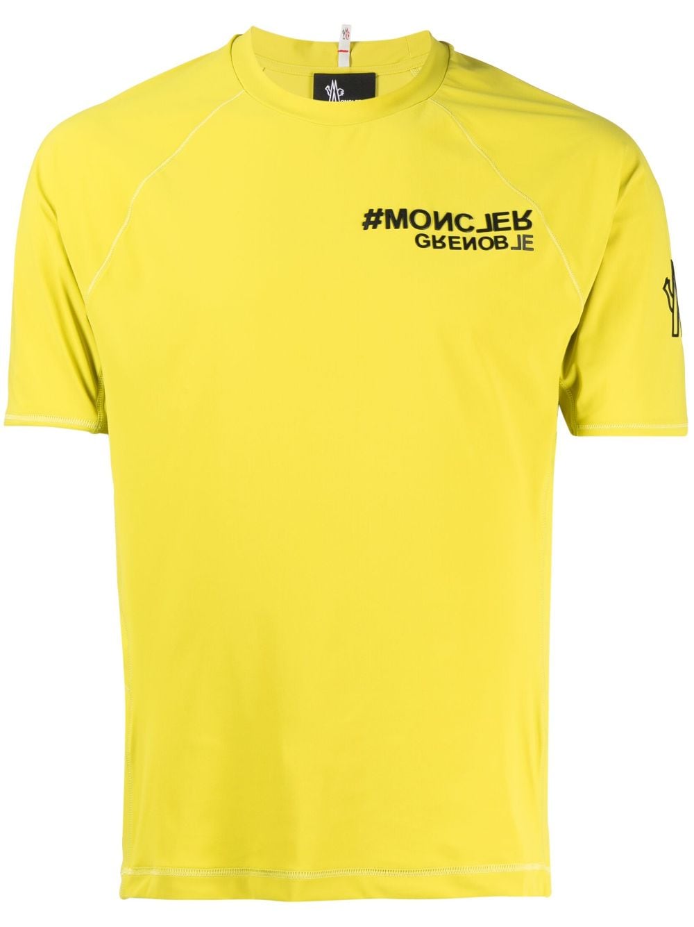 Moncler Grenoble Grenoble graphic-print T-shirt - Yellow von Moncler Grenoble