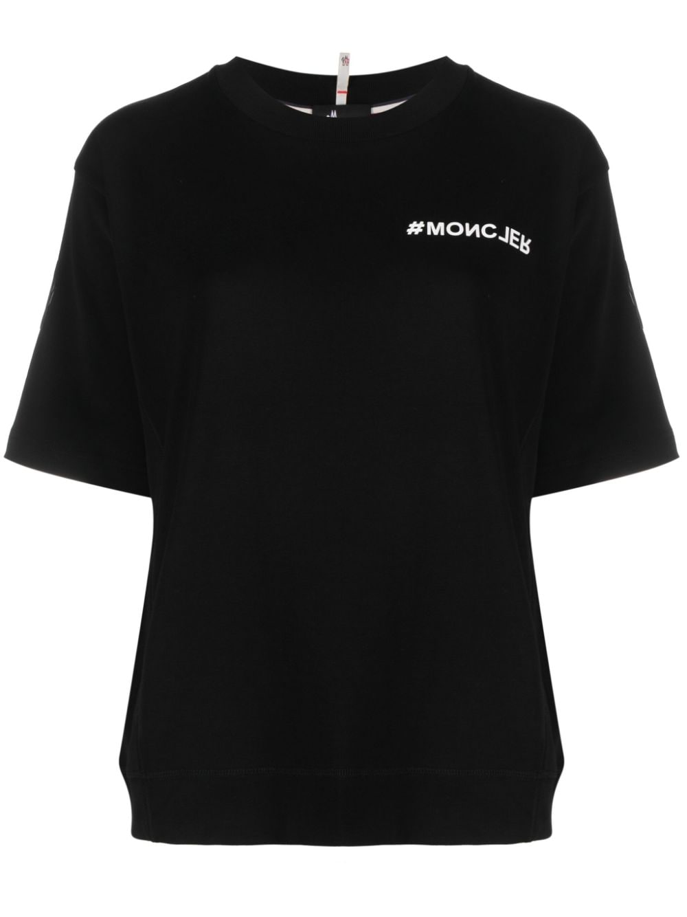 Moncler Grenoble Mountain logo-print cotton T-Shirt - Black von Moncler Grenoble