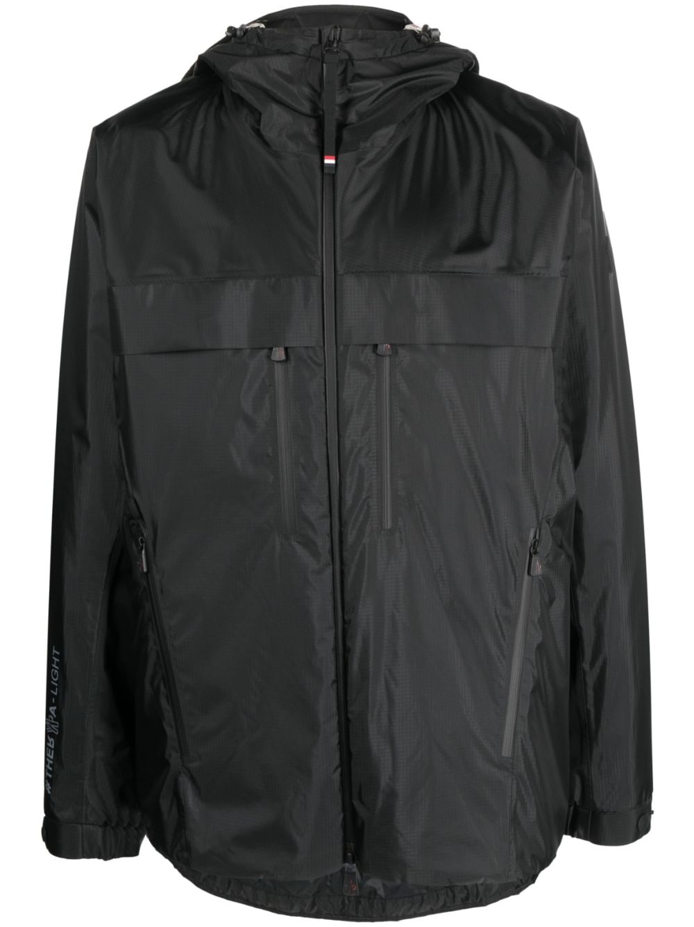 Moncler Grenoble Thurn padded hooded jacket - Black von Moncler Grenoble