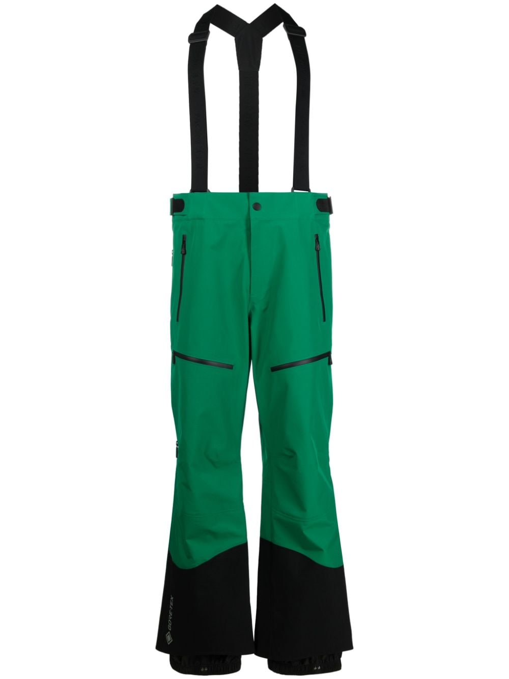 Moncler Grenoble high-waist ski trousers - Green von Moncler Grenoble