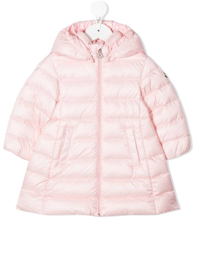 Moncler Enfant padded down coat - Pink von Moncler Enfant