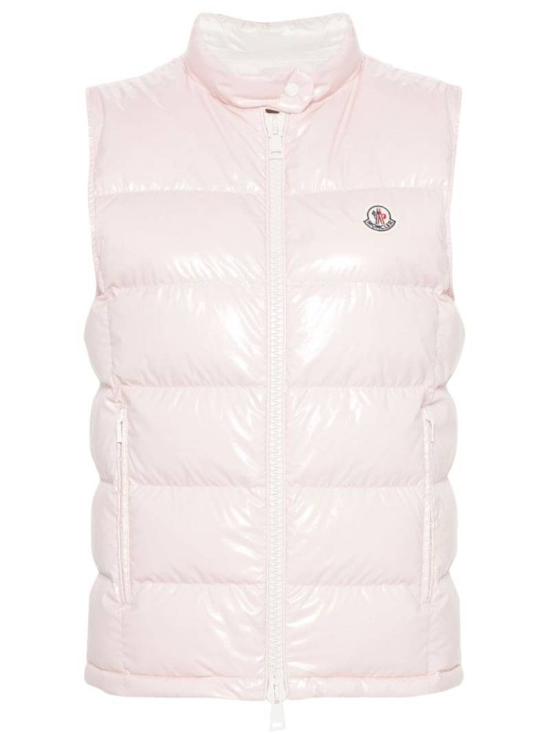 Moncler Alcibia down gilet - Pink von Moncler