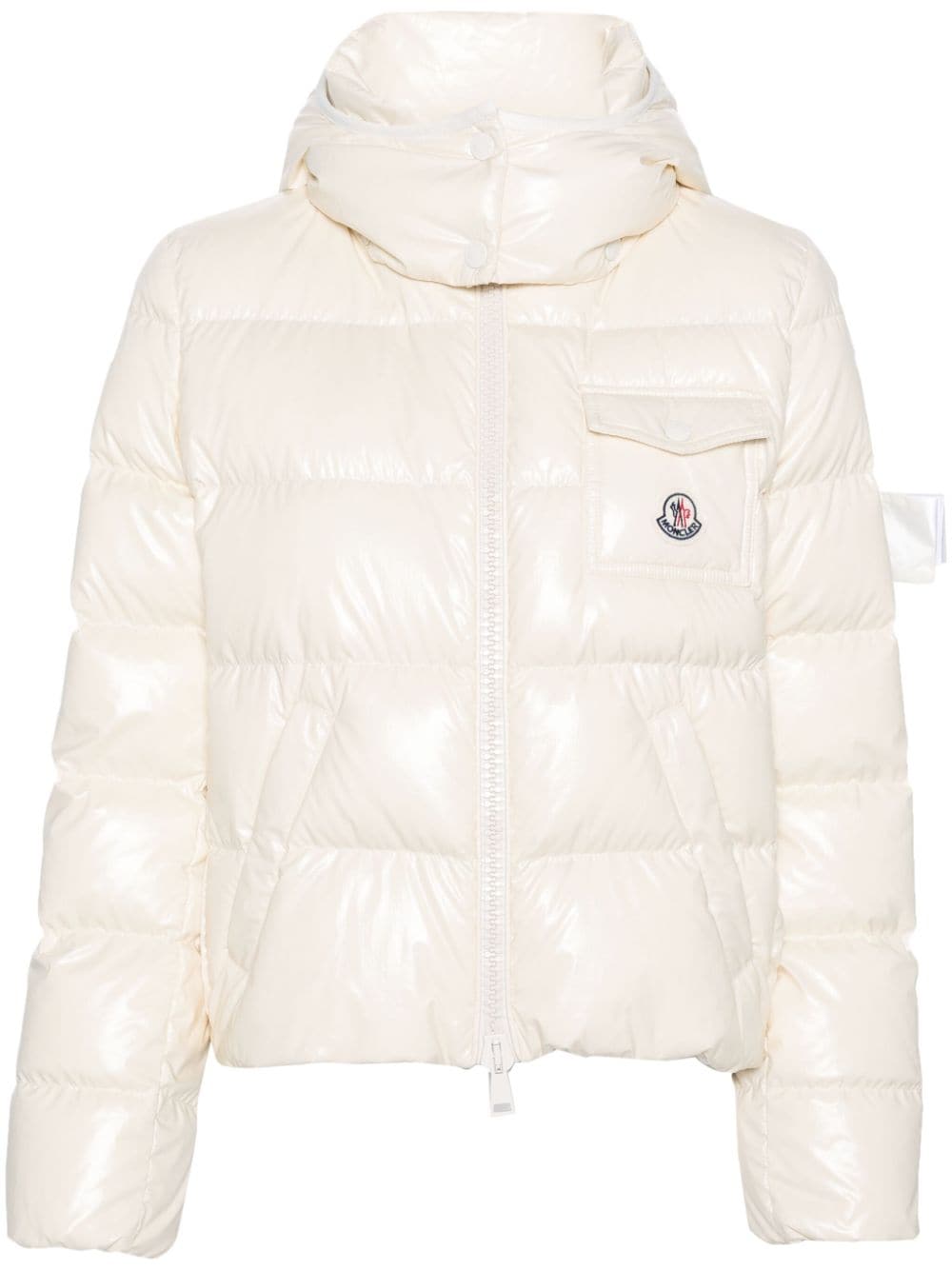 Moncler Andro hooded jacket - Neutrals von Moncler
