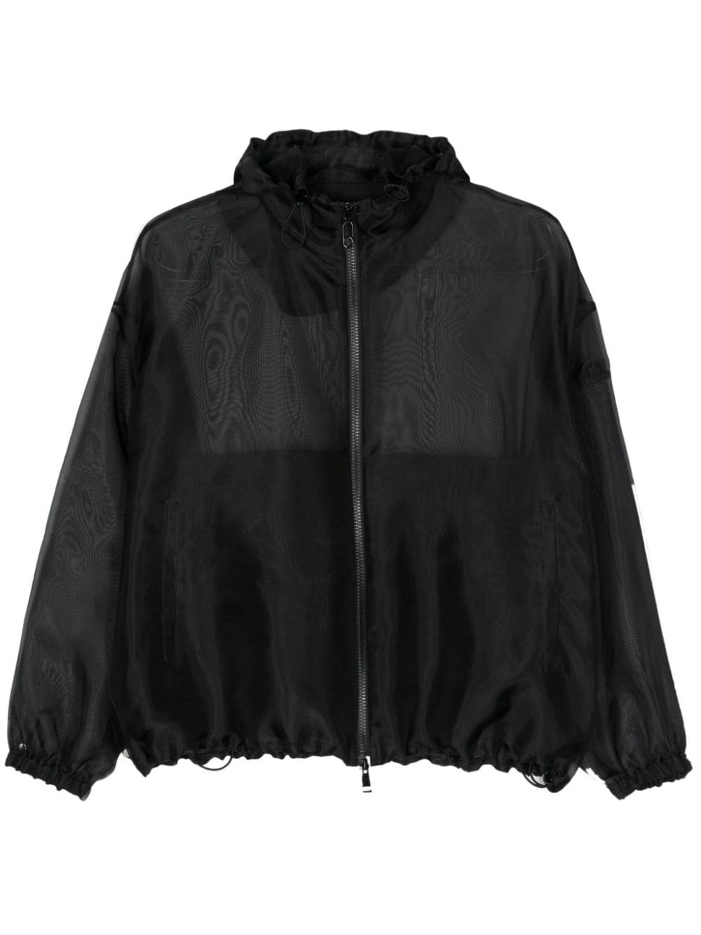 Moncler Armonide organza jacket - Black von Moncler