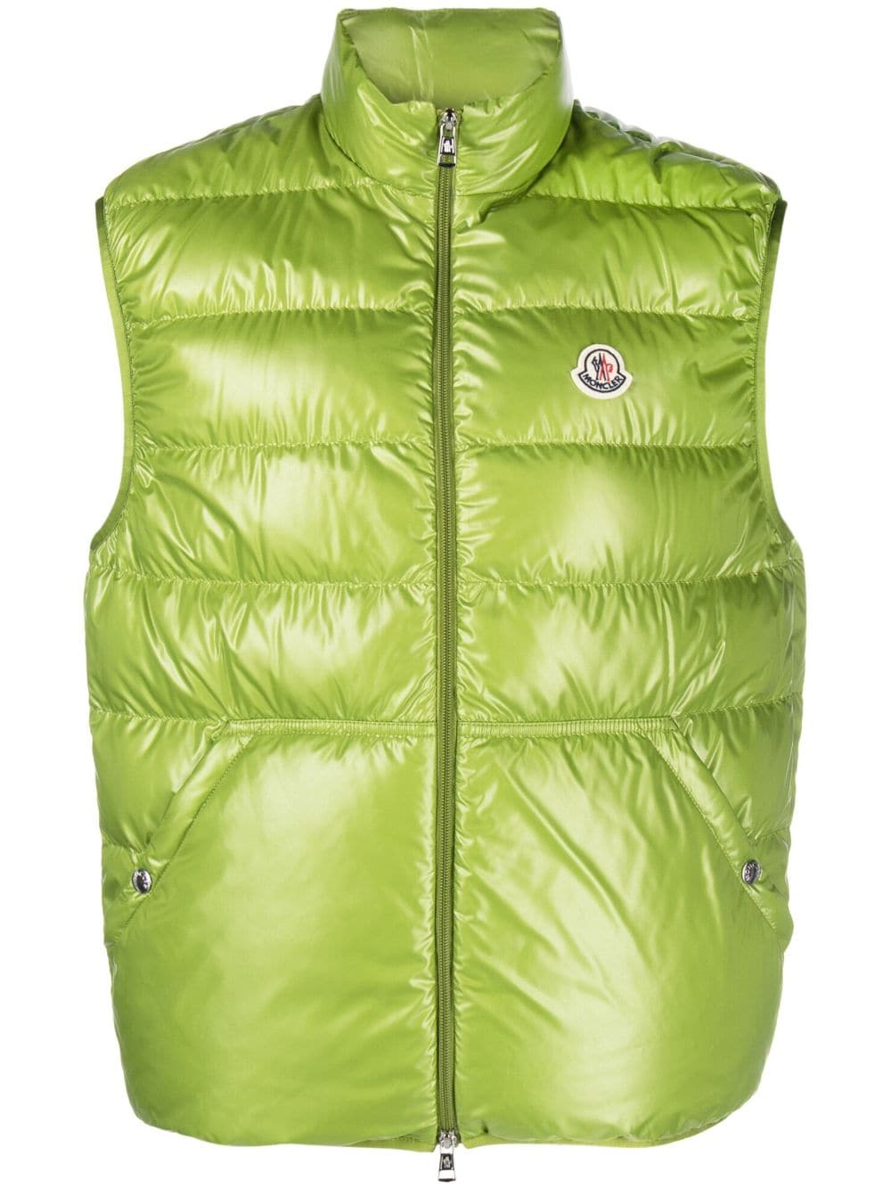 Moncler Aube down gilet - Green von Moncler