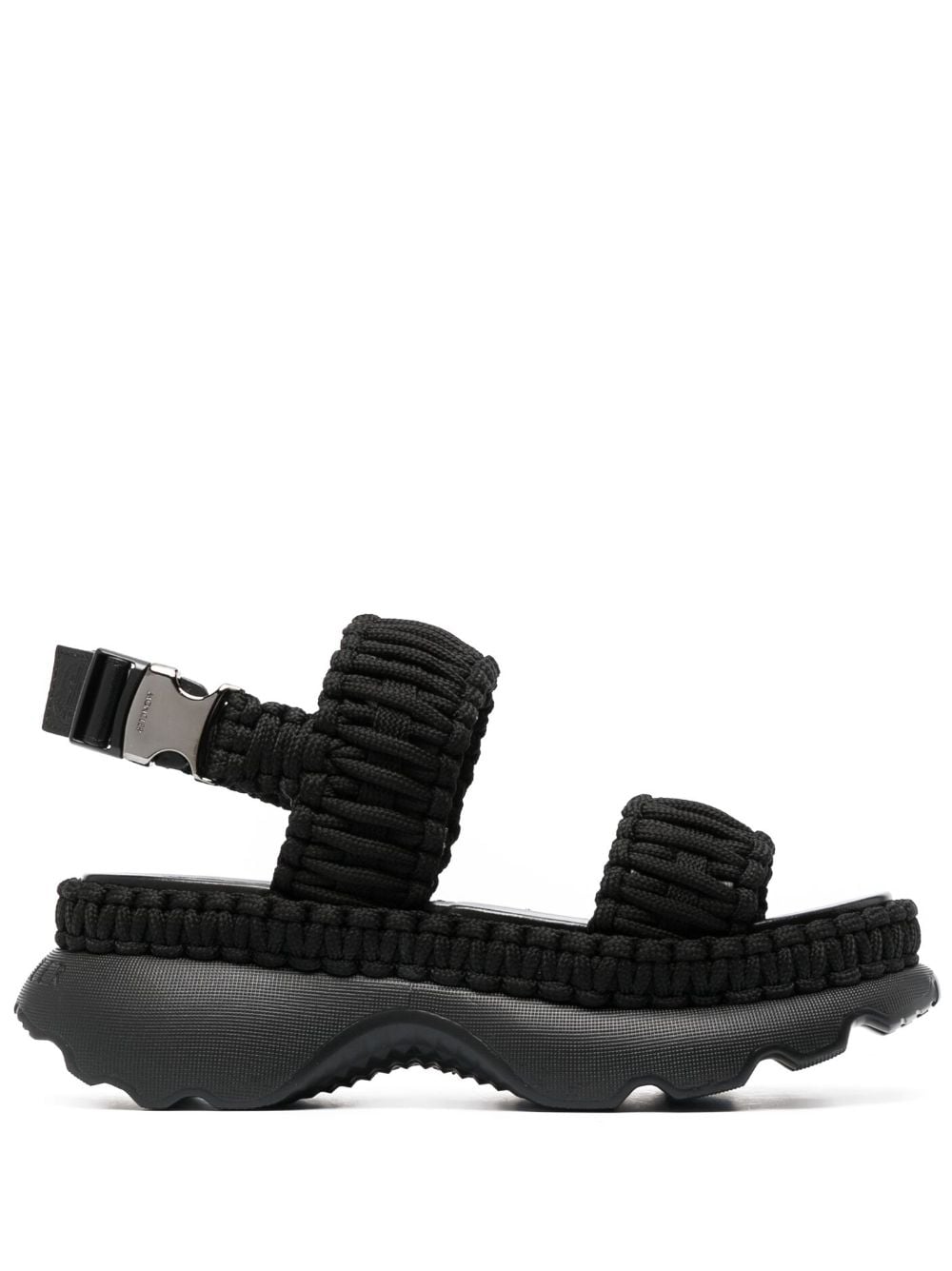 Moncler Belay woven sandals - Black von Moncler