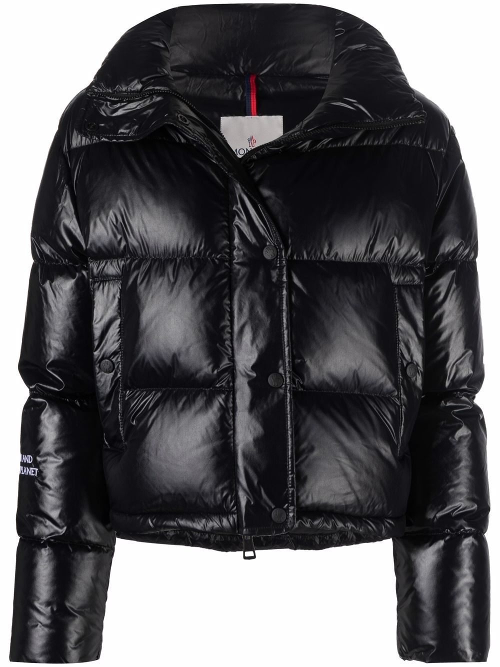 Moncler Born To Protect hooded jacket - Black von Moncler