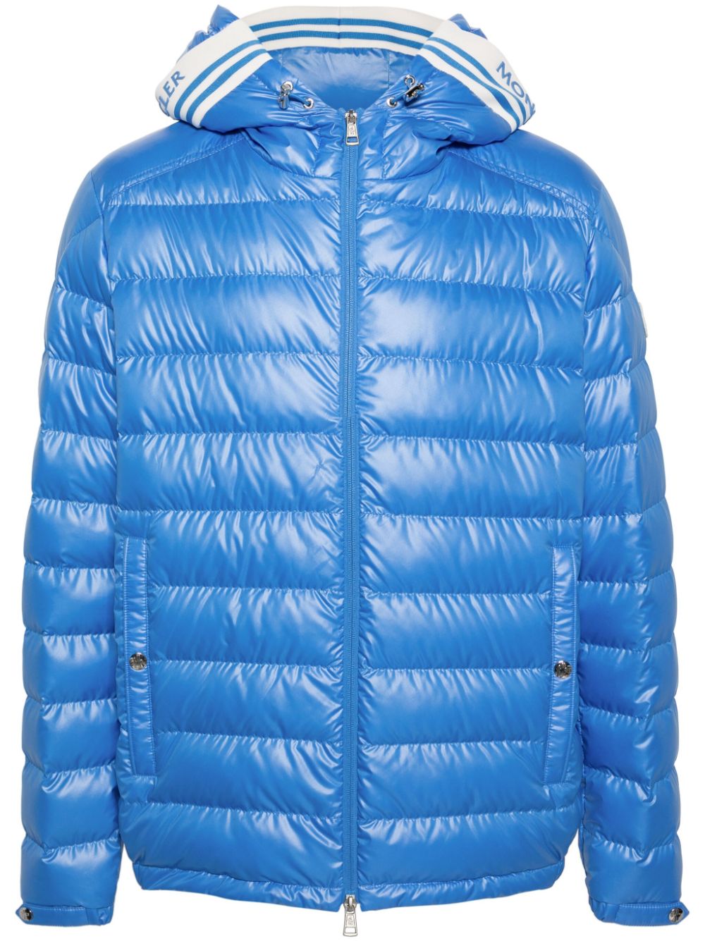 Moncler Cornour hooded down jacket - Blue von Moncler