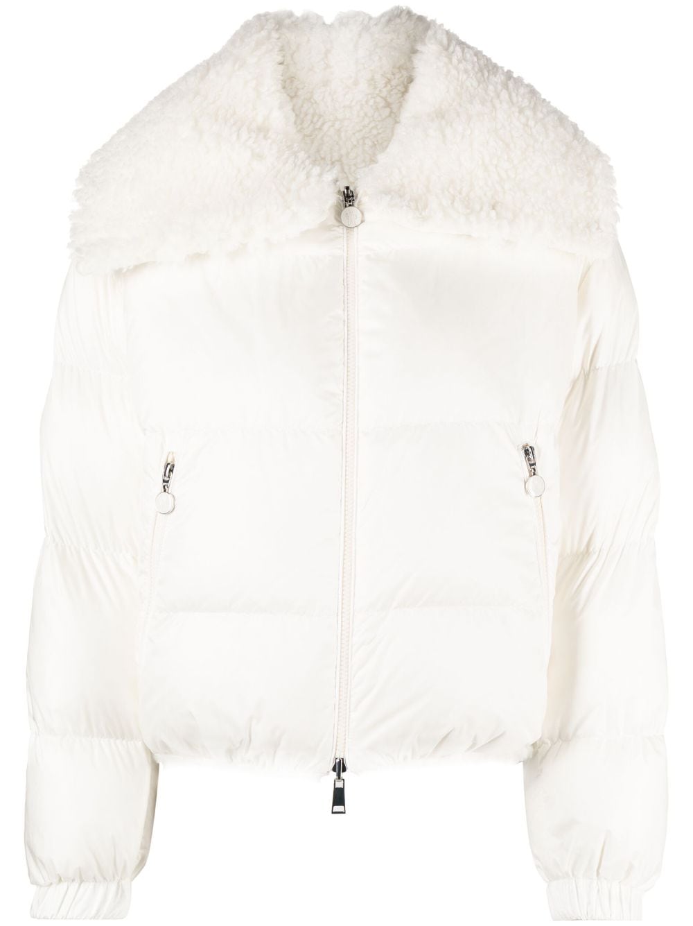 Moncler Daos chenille puffer jacket - White von Moncler