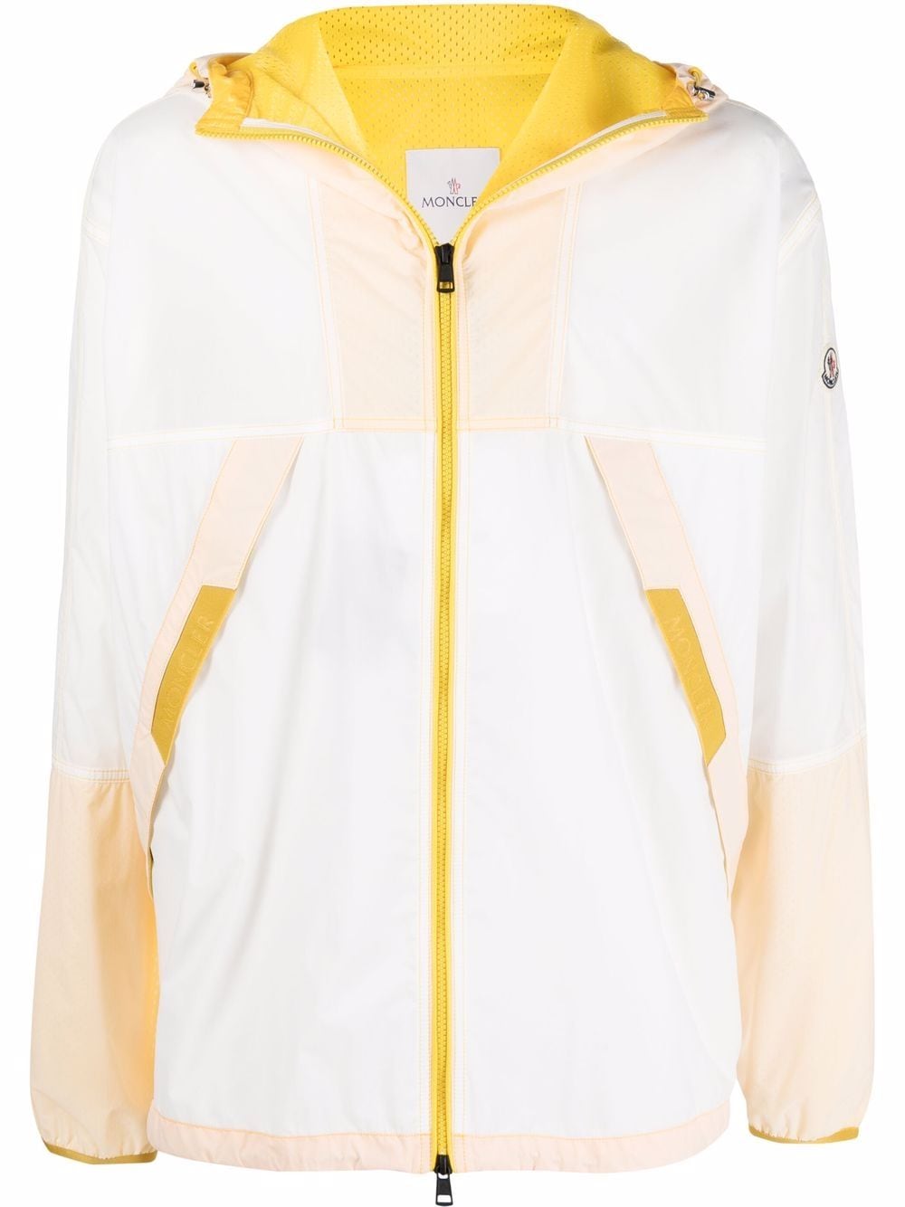 Moncler Doi hooded raincoat - White von Moncler