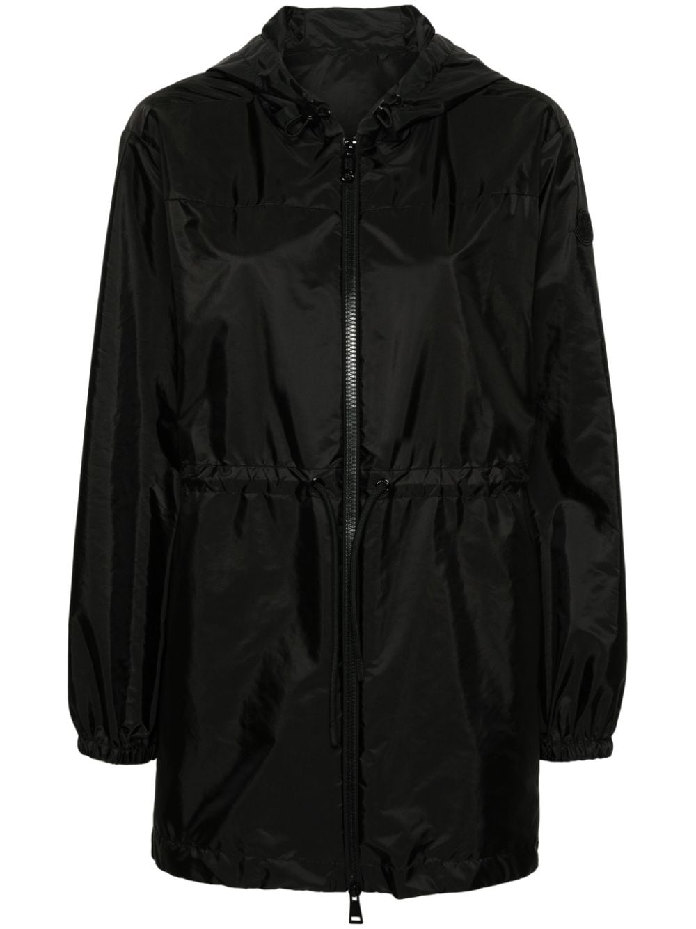 Moncler Filira hooded fitted jacket - Black von Moncler