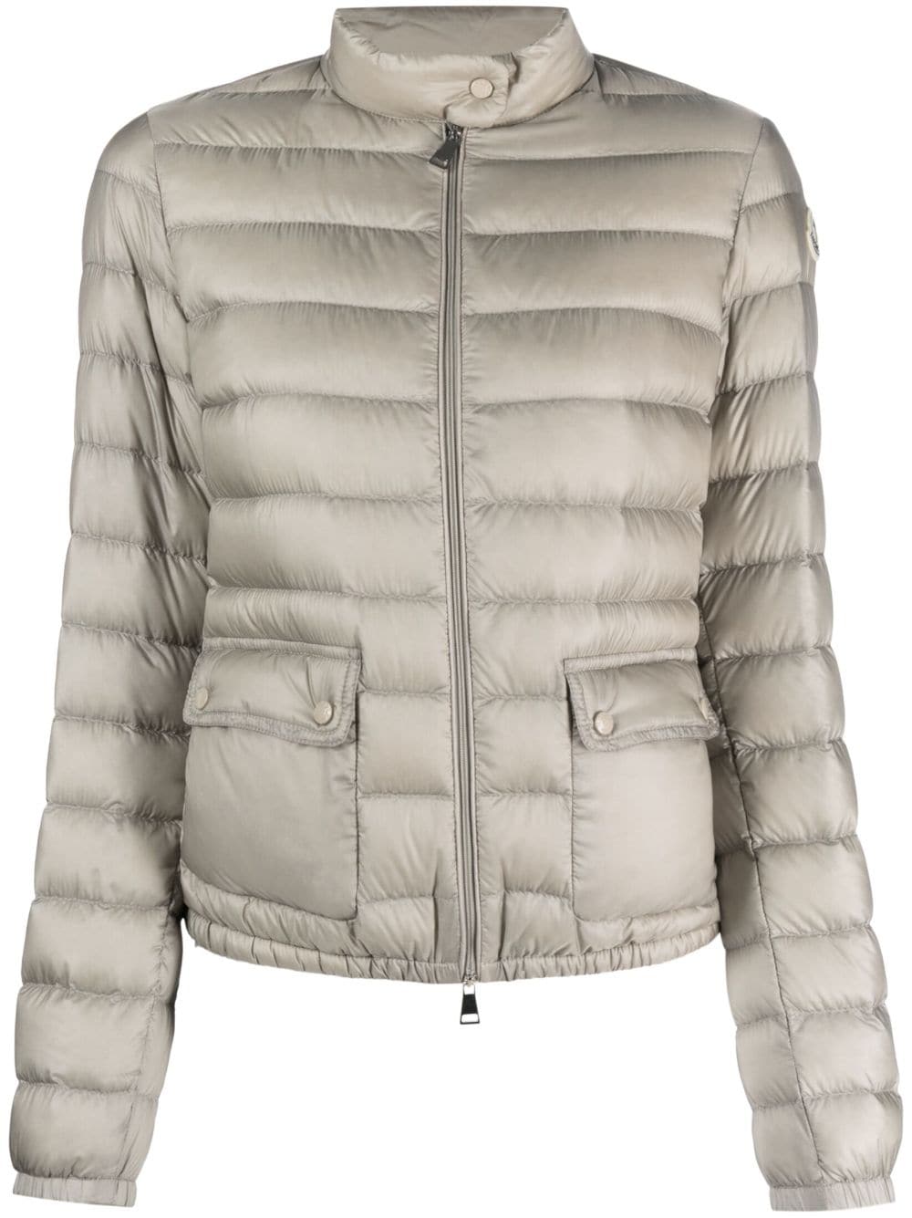 Moncler Lans zip-up padded jacket - Grey von Moncler