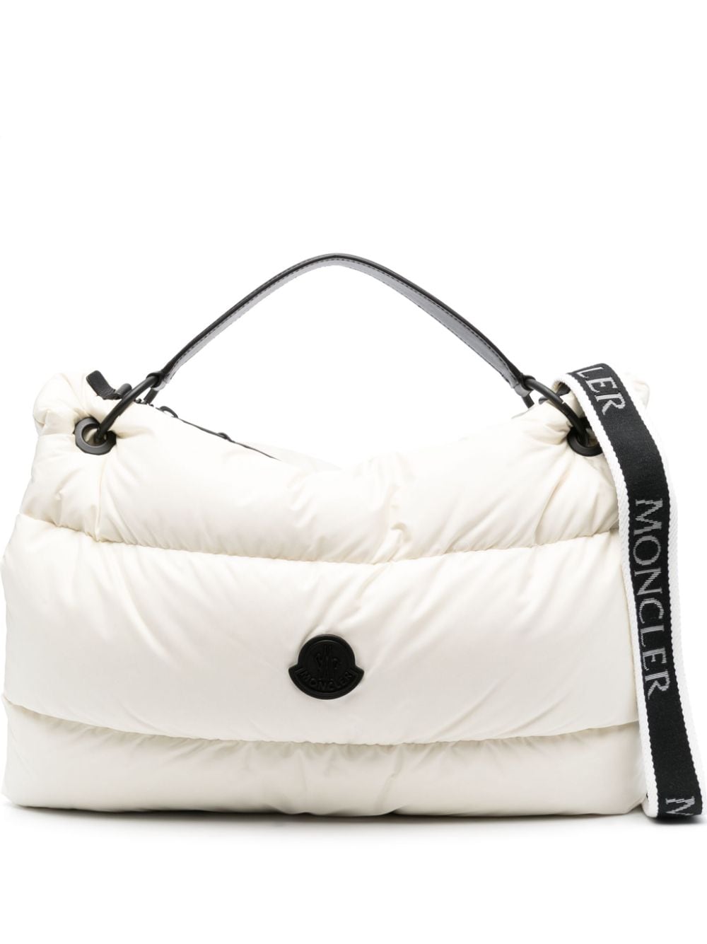 Moncler Legere quilted tote bag - White von Moncler