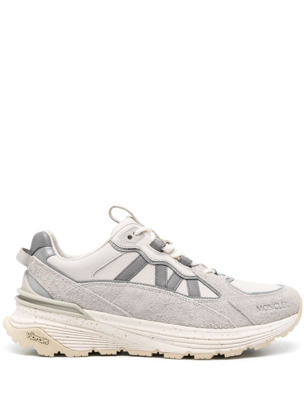 Moncler Lite Runner lace-up sneakers - Grey von Moncler