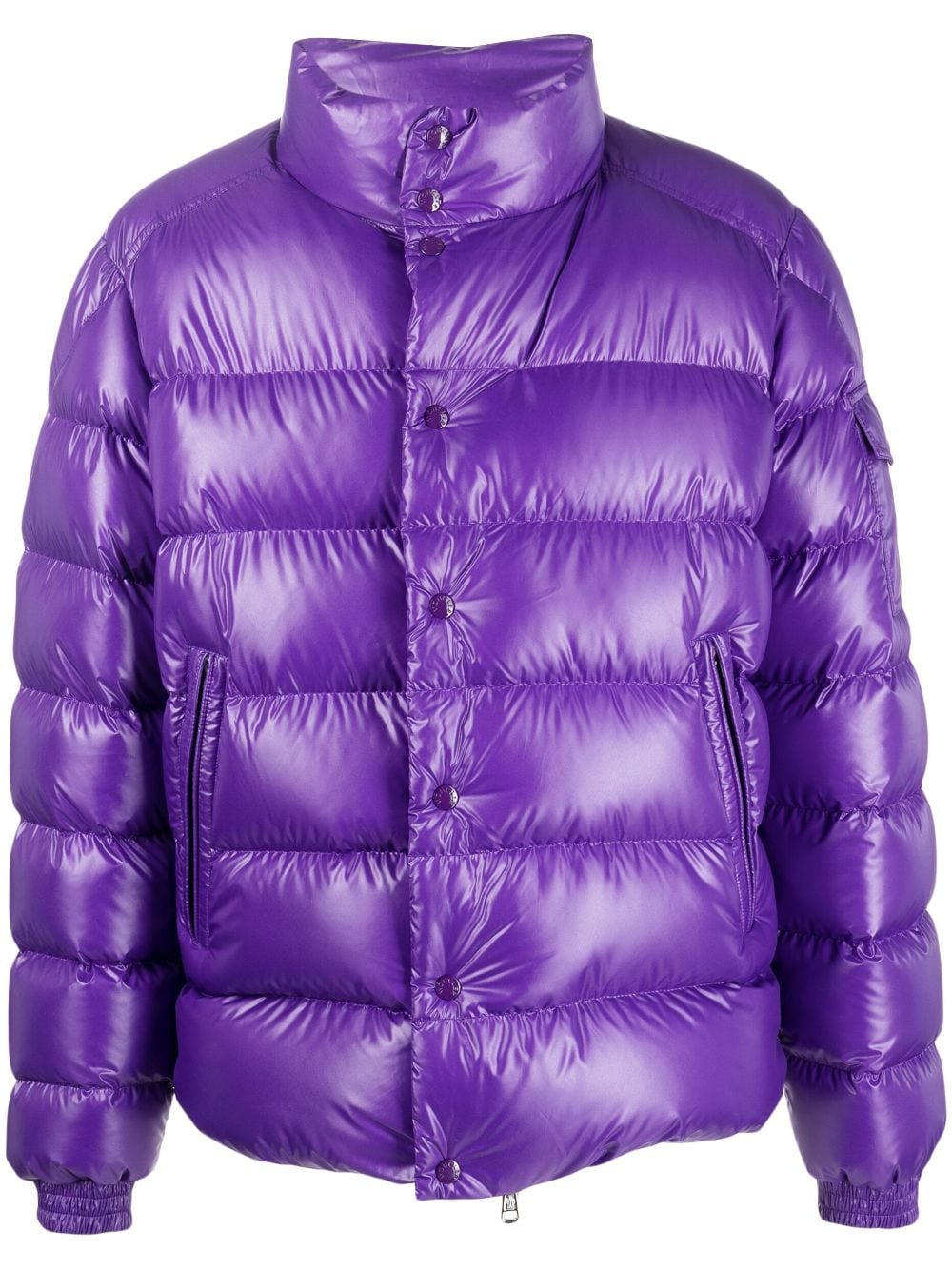 Moncler Lule quilted padded jacket - Purple von Moncler
