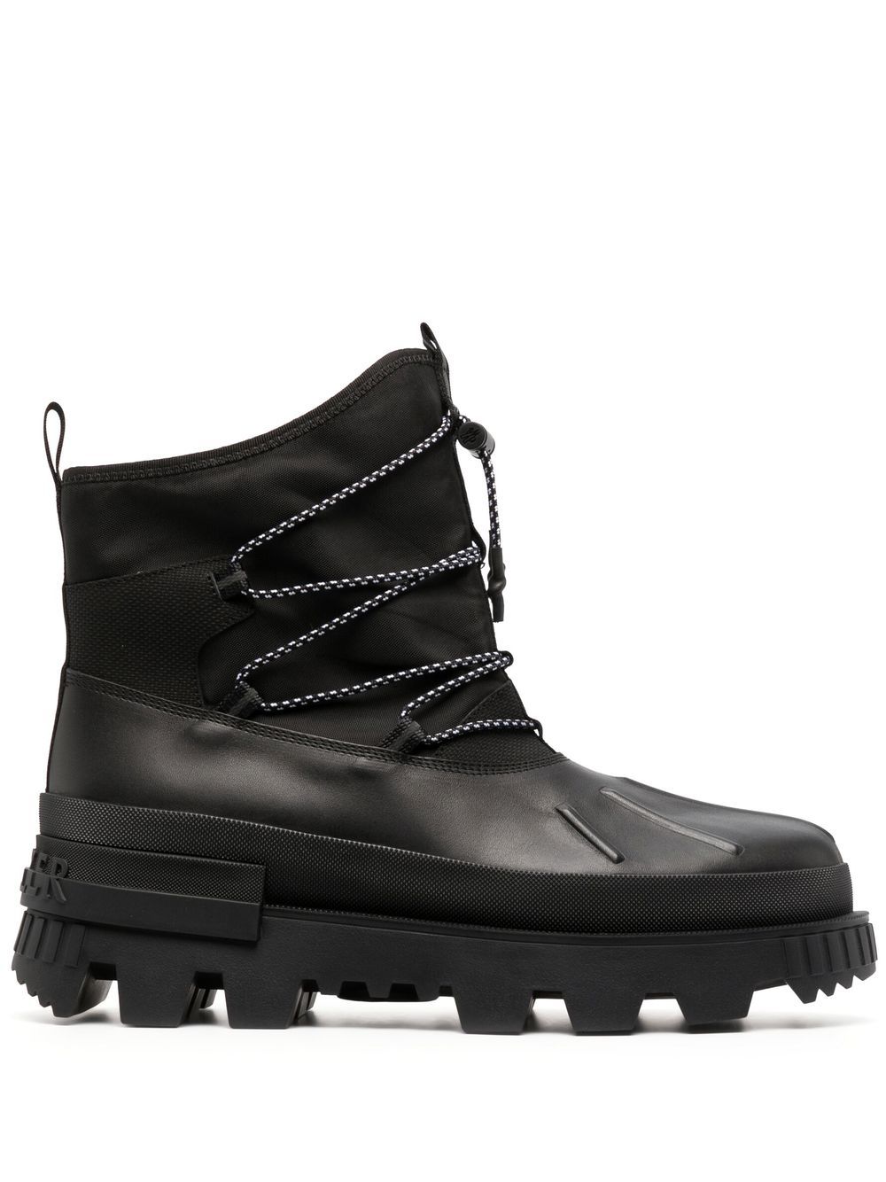 Moncler Mallard Lace-Up boots - Black von Moncler