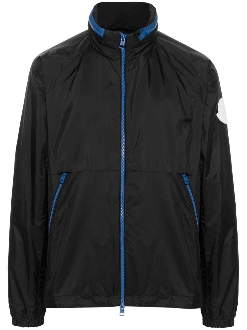 Moncler Octano lightweight hooded jacket - Black von Moncler