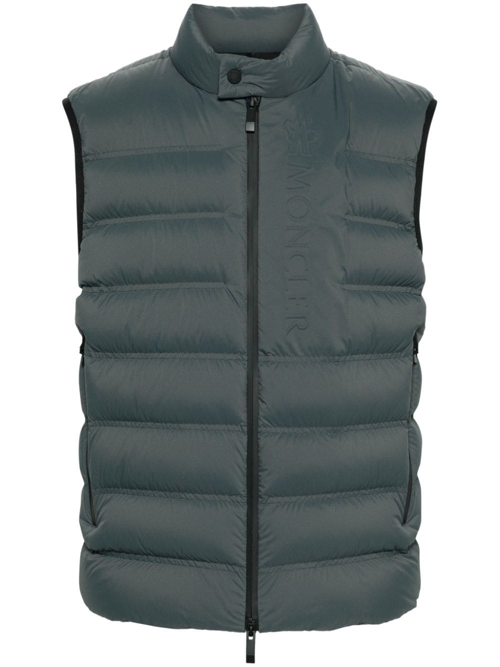 Moncler Oserot padded gilet - Grey von Moncler