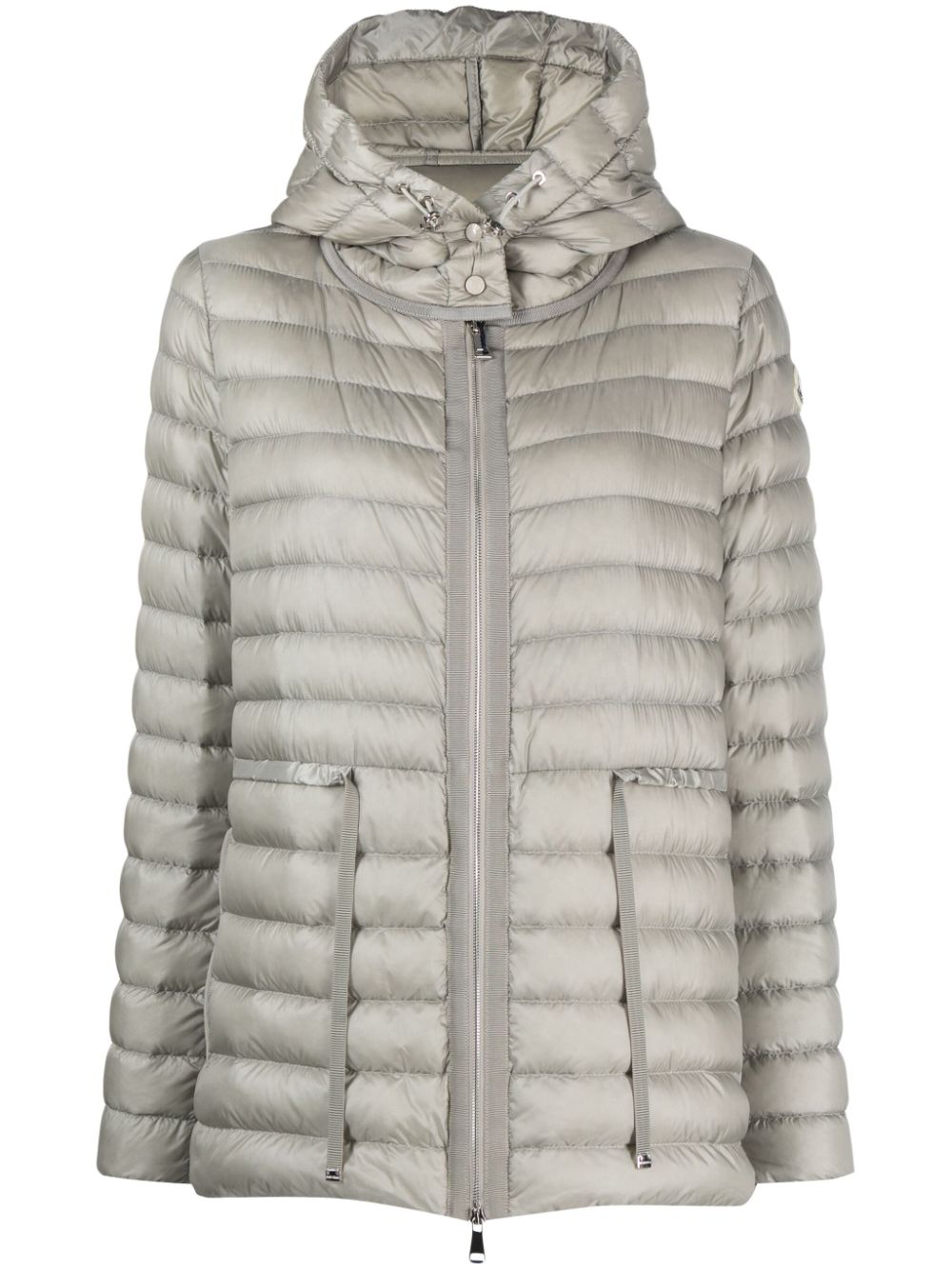 Moncler Raie hooded quilted jacket - Grey von Moncler