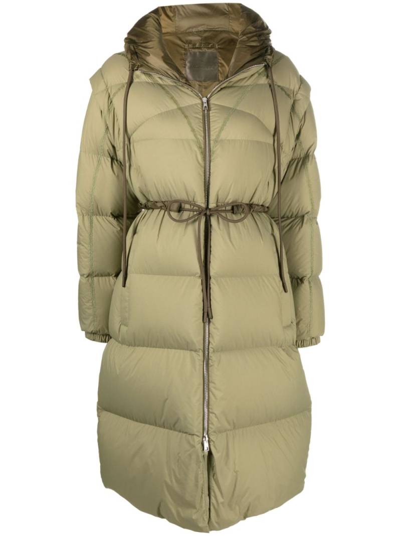 Moncler Roquette quilted parka coat - Green von Moncler