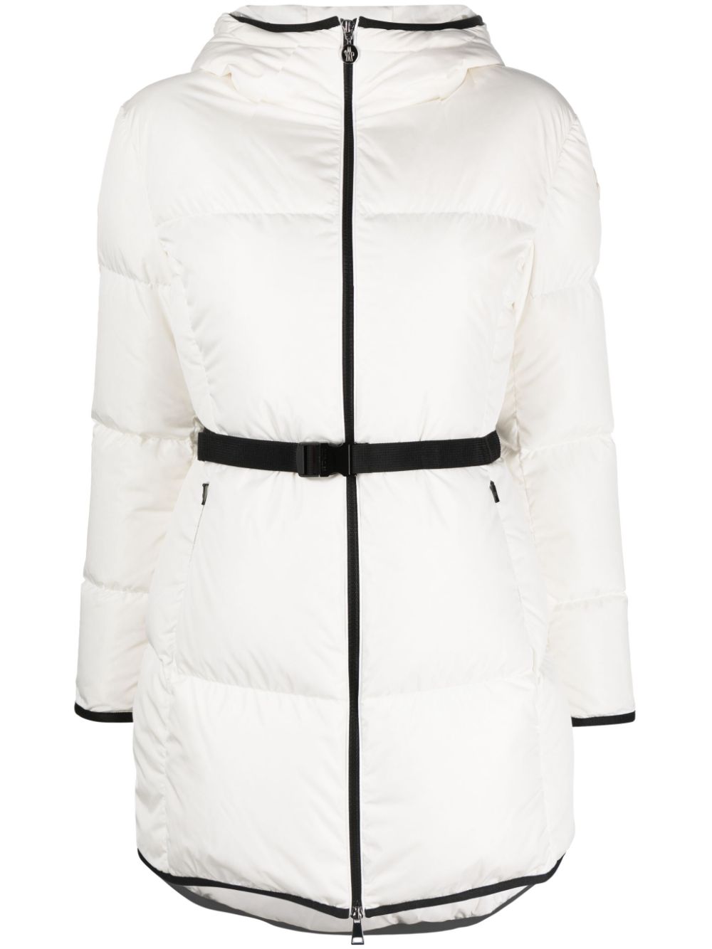 Moncler Sirli hooded puffer jacket - White von Moncler