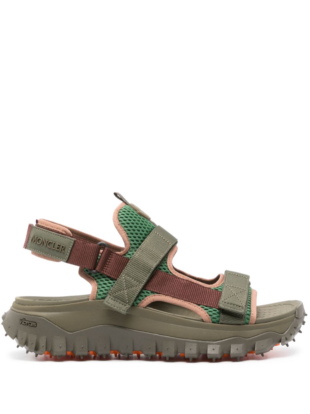 Moncler Trailgrip Vela sandals - Green von Moncler