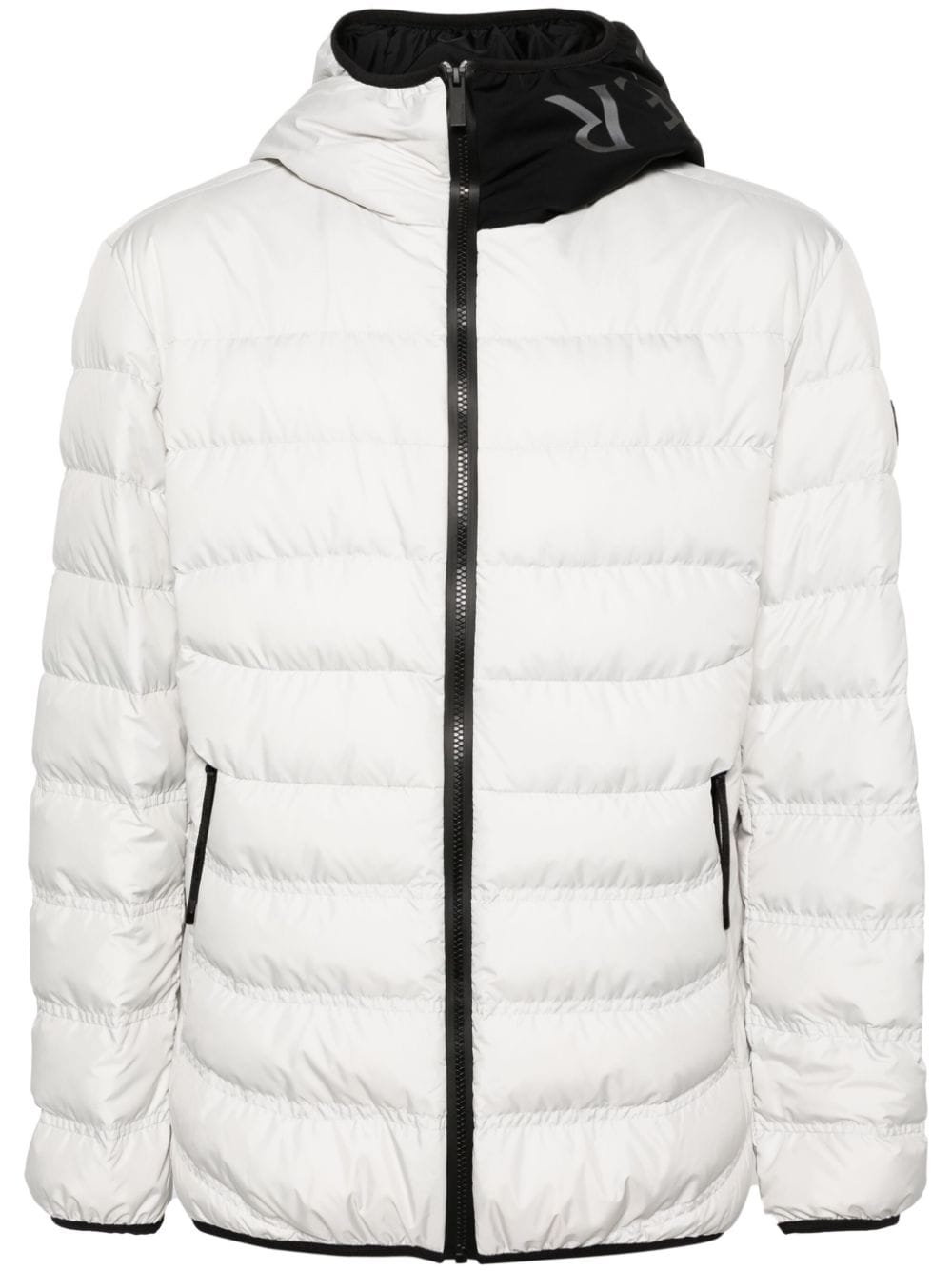 Moncler Vernasca hooded down jacket - Grey von Moncler