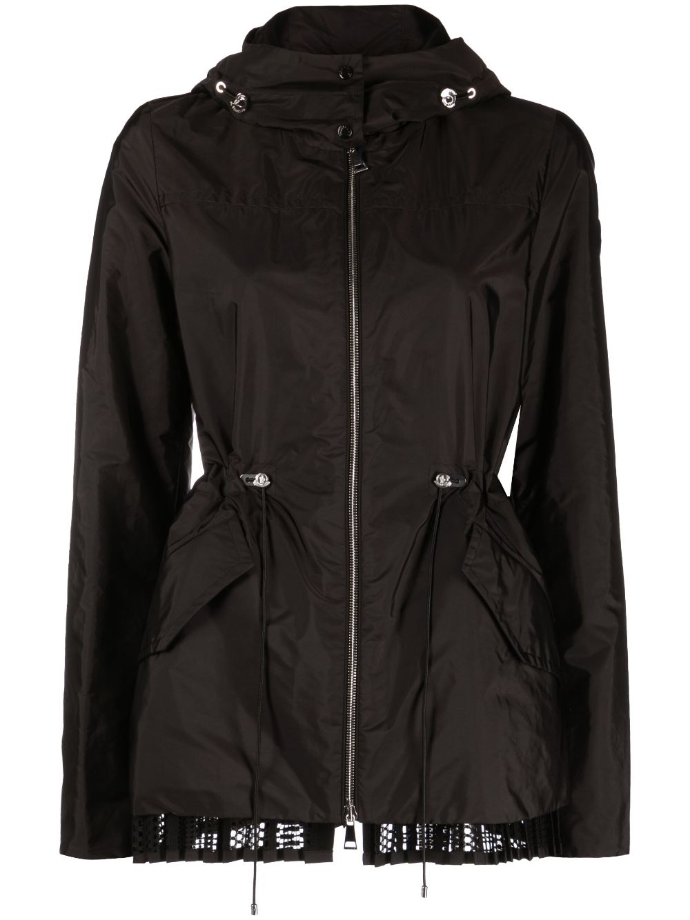 Moncler Wete hooded parka coat - Black von Moncler