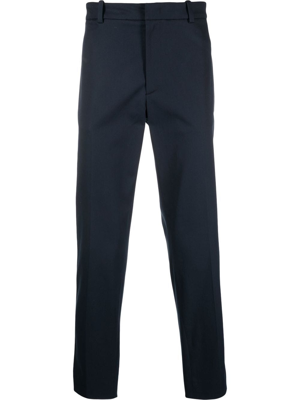 Moncler concealed-front fastening trousers - Blue von Moncler