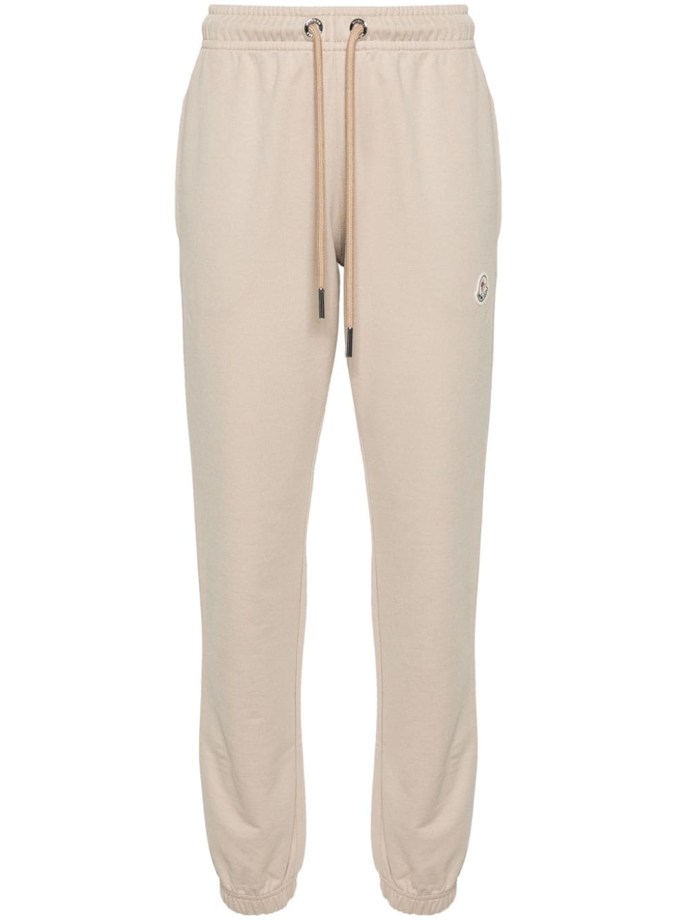 Moncler logo-appliqué track pants - Neutrals von Moncler