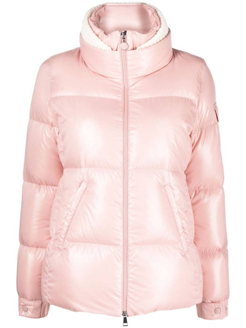 Moncler Vistule short down jacket - Pink von Moncler