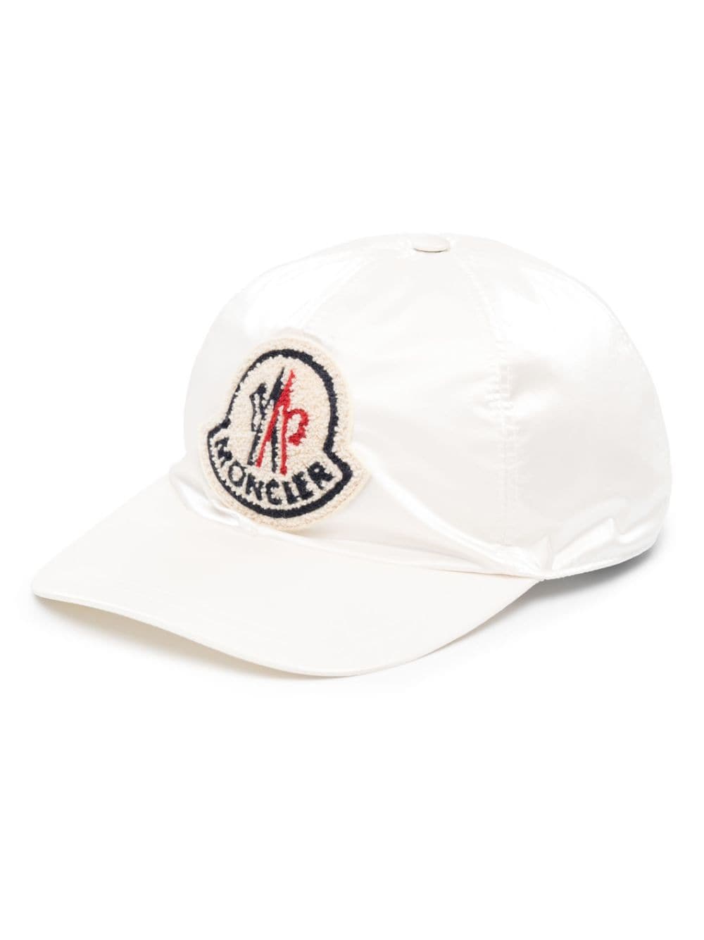 Moncler logo-patch panelled baseball cap - White von Moncler