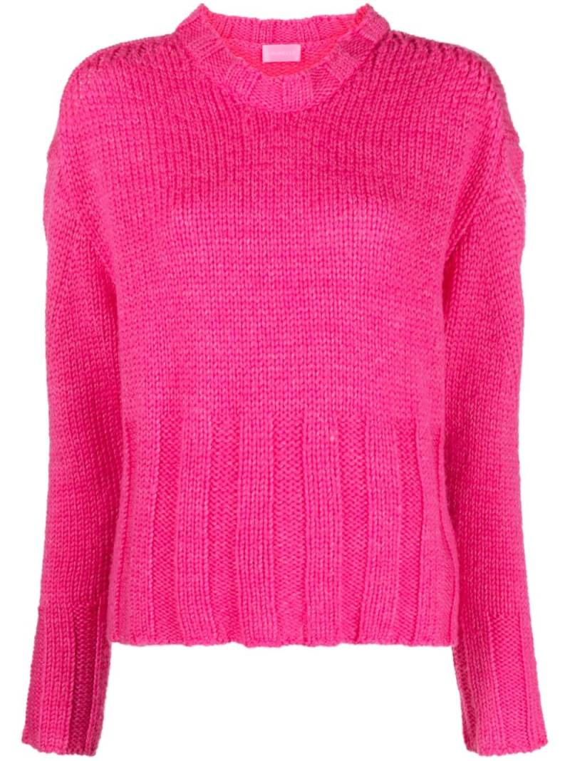 Moncler wool-blend jumper - Pink von Moncler