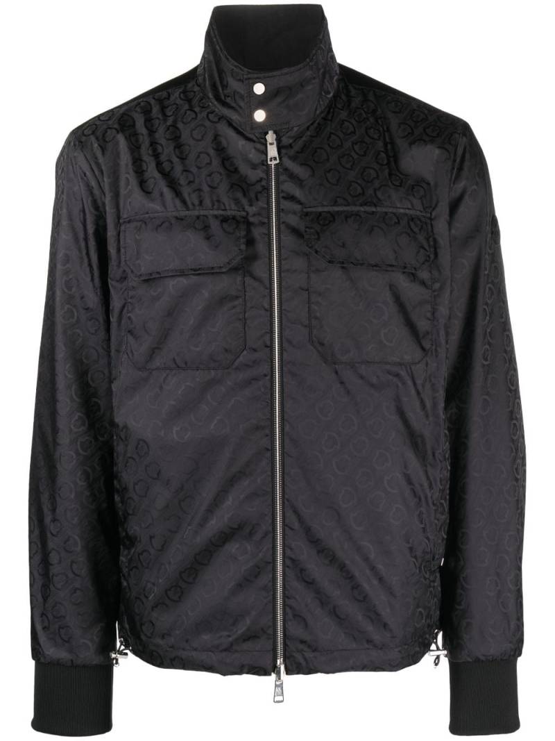 Moncler logo-print jacket - Black von Moncler