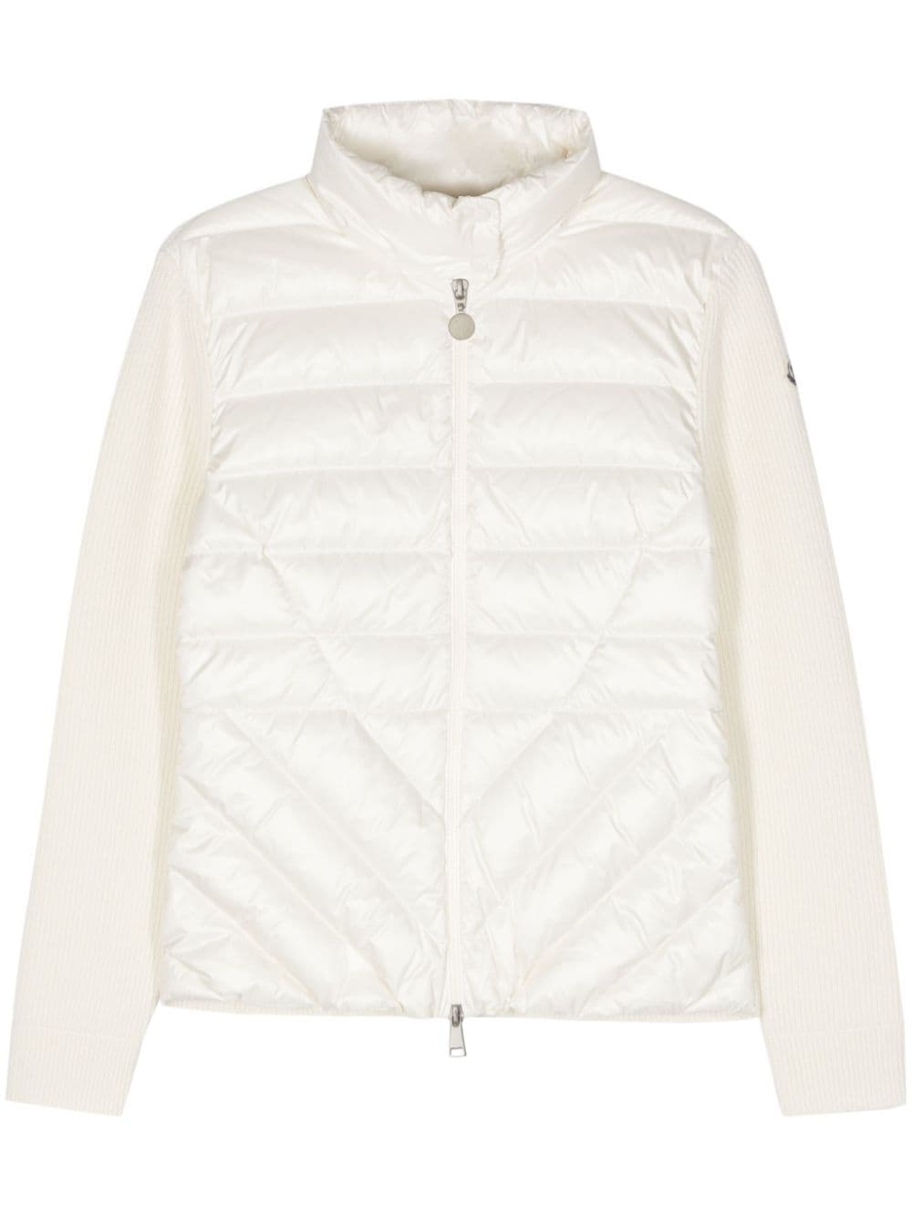 Moncler padded wool jacket - Neutrals von Moncler