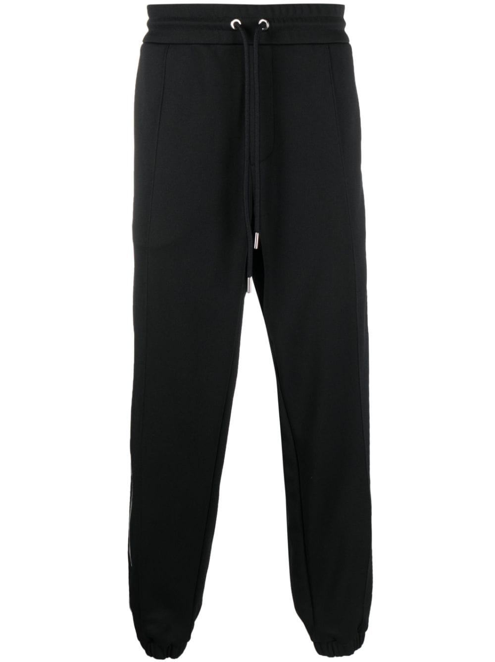 Moncler side-stripe track pants - Black von Moncler