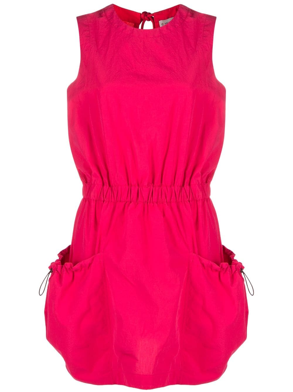Moncler sleeveless cotton mini dress - Pink von Moncler