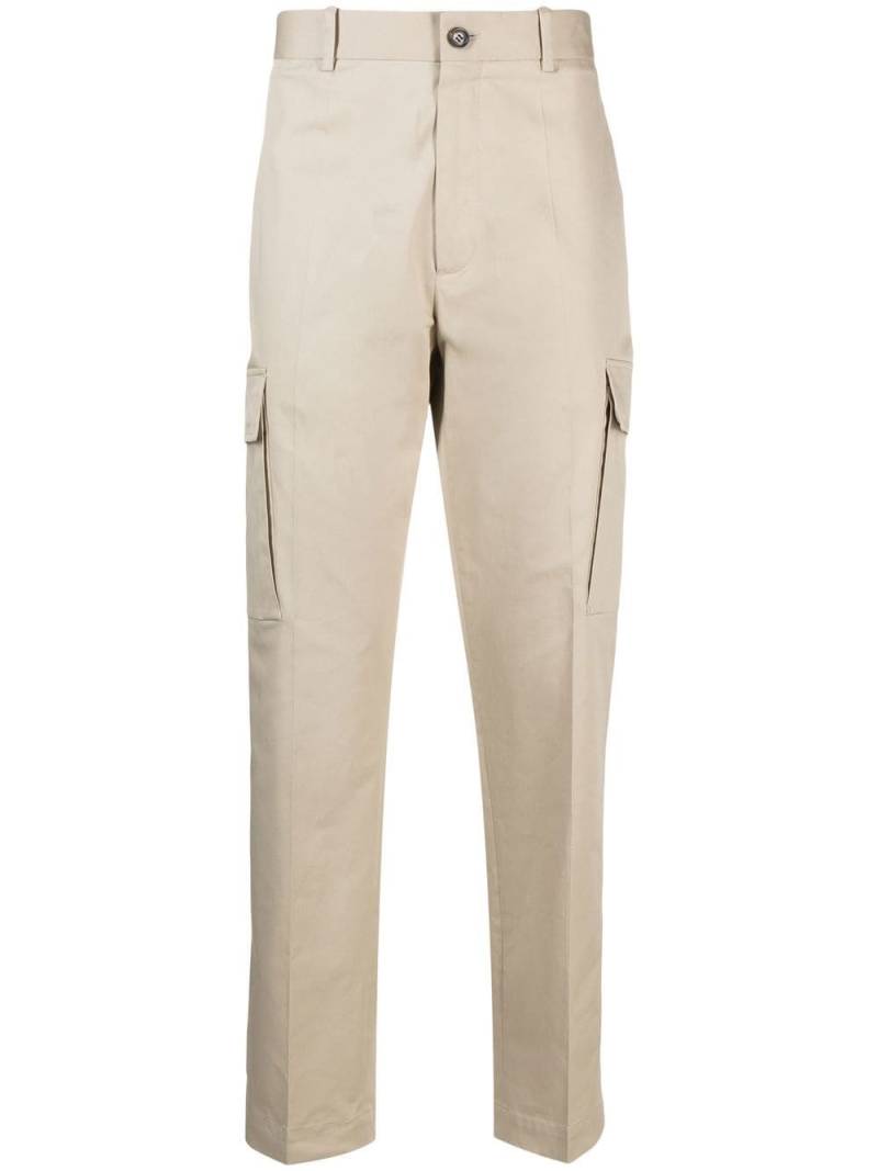 Moncler slim-cut trousers - Neutrals von Moncler