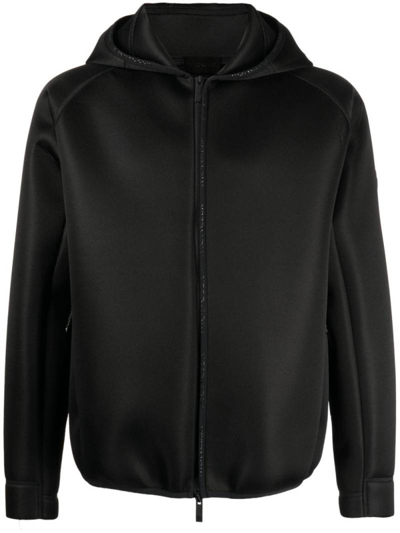 Moncler two-pocket zip-up hoodie - Black von Moncler