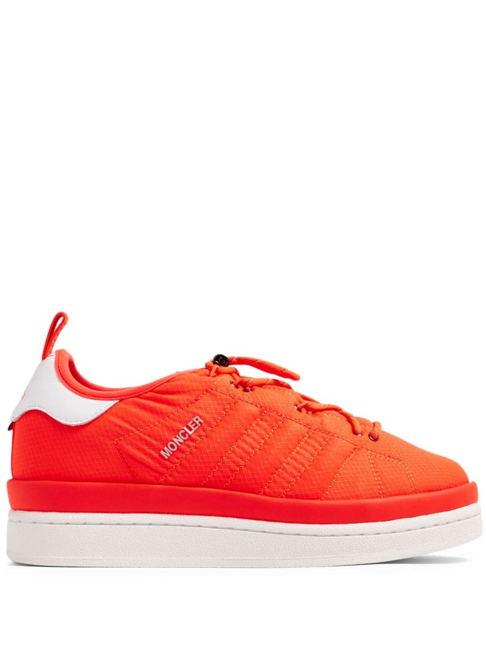 Moncler x Adidas Superstar padded sneakers - Orange von Moncler