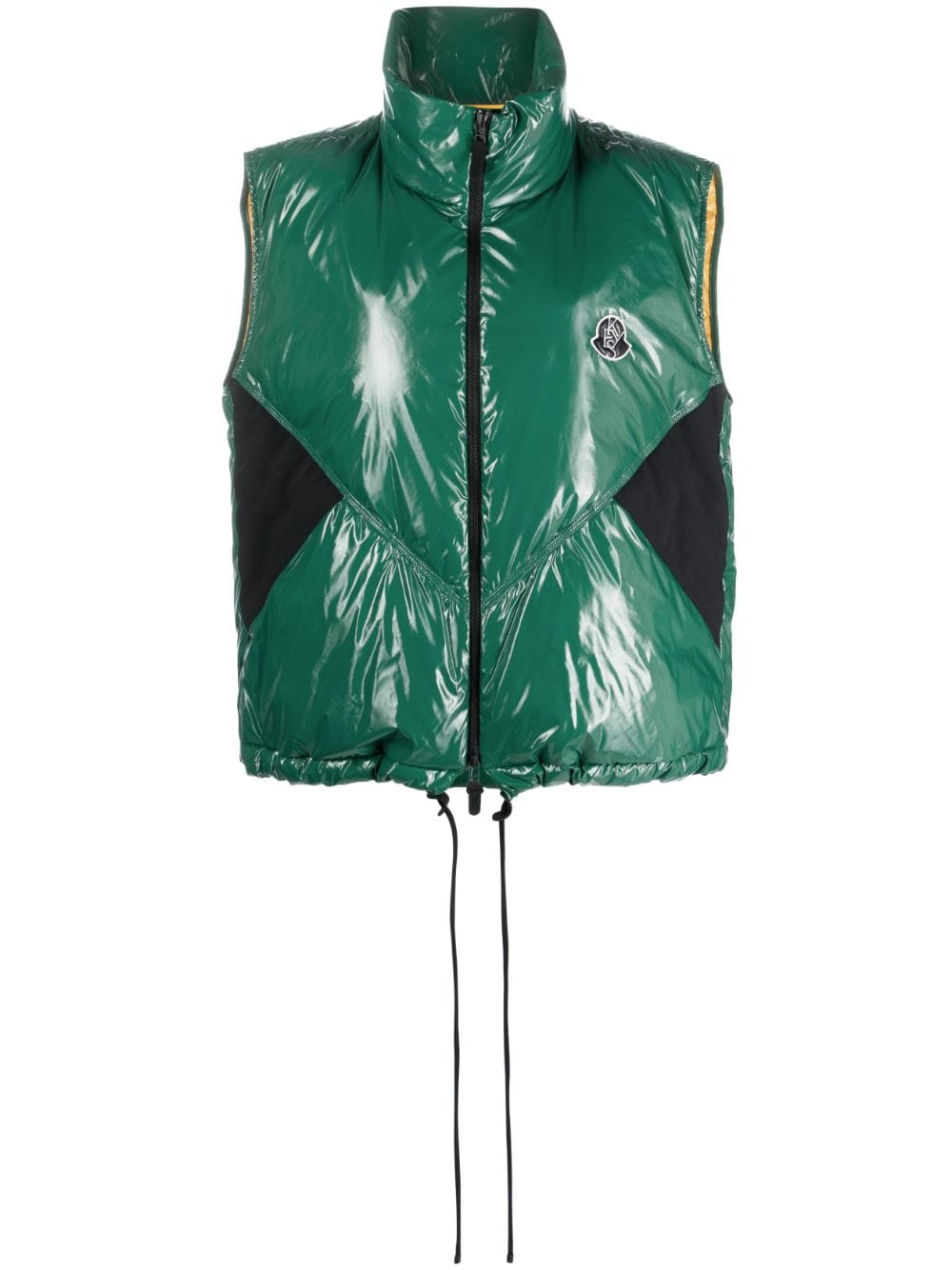 Moncler x Alicia Keys Chelsea down gilet - Green von Moncler