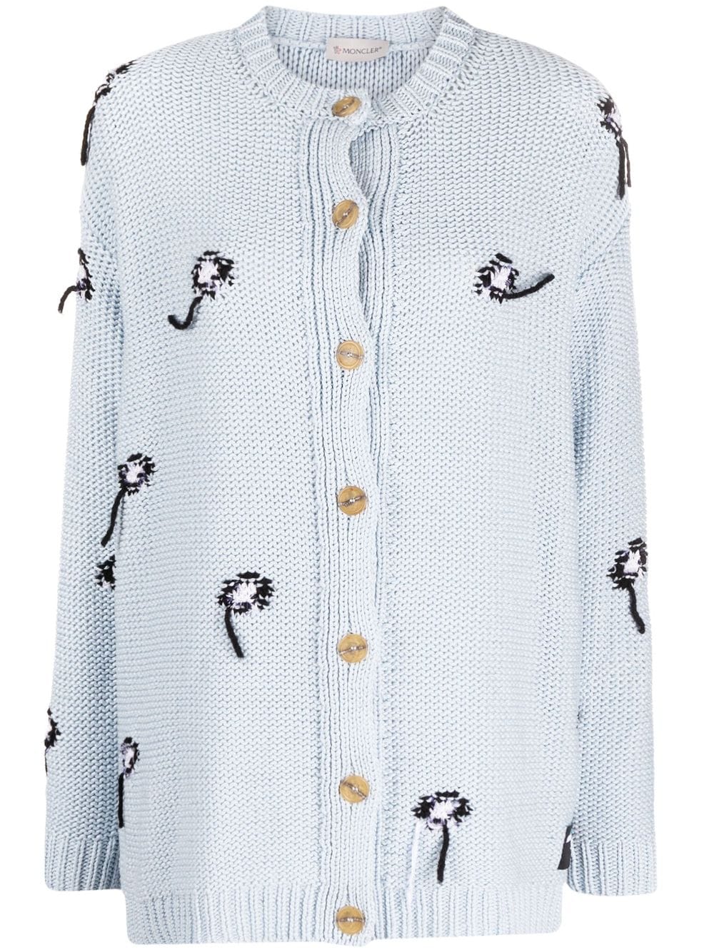 Moncler x Peanuts knitted cardigan - Blue von Moncler