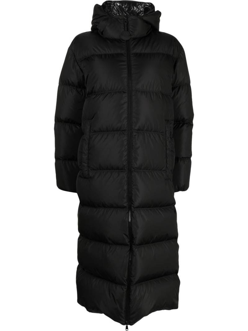 Moncler zipped-up padded coat - Black von Moncler