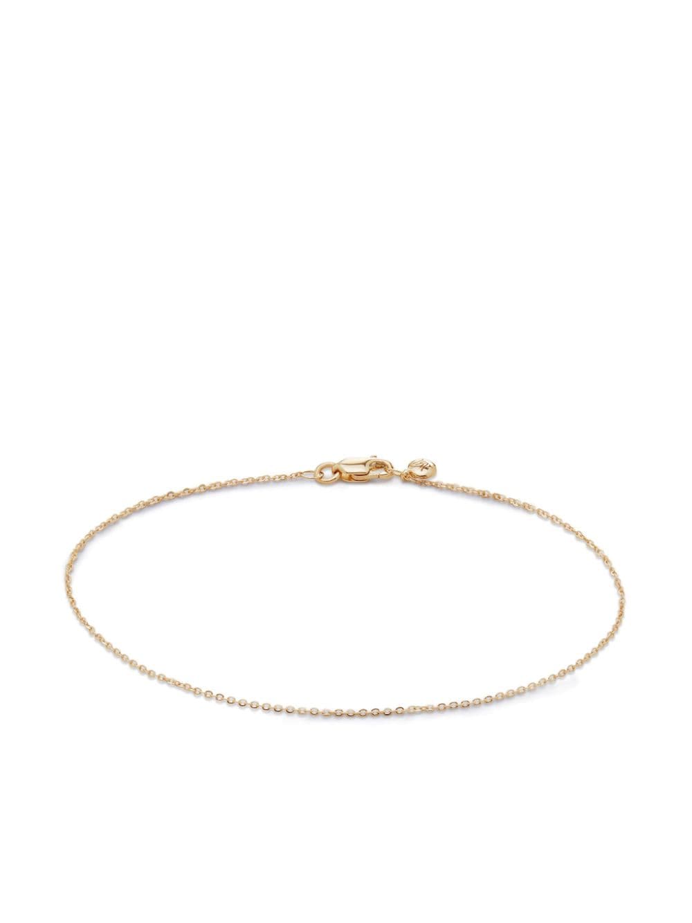 Monica Vinader 14kt yellow gold Super Fine Chain bracelet von Monica Vinader